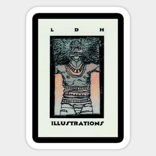 LDH Illustrations Sticker